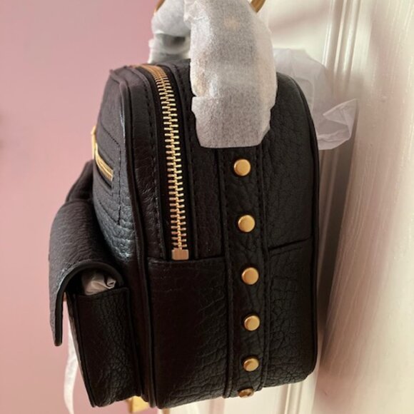 NWT Rebecca Minkoff Jeff Boxy Crossbody Bag in Black - Picture 6 of 8